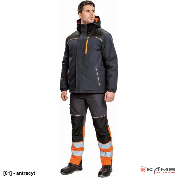 KNOXFIELD WINTER - męska, dziana, dwustronna kamizelka z odpinanym kapturem - 3 kolory - XS-3XL.