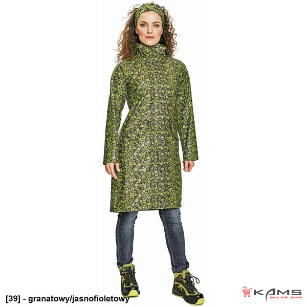 YOWIE PŁASZCZ - Damski płaszcz przeciwdeszczowy - 2 kolory - XS-2XL.