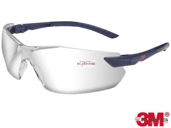 3M-OO-2820 - okulary ochronne, poliwęglanowe soczewki - 3 kolory.