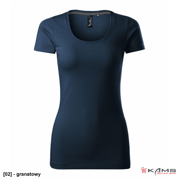 Action 152 - ADLER - Koszulka damska, 180 g/m², 5% elastan, 95% bawełna, 10 kolorów - XS-2XL