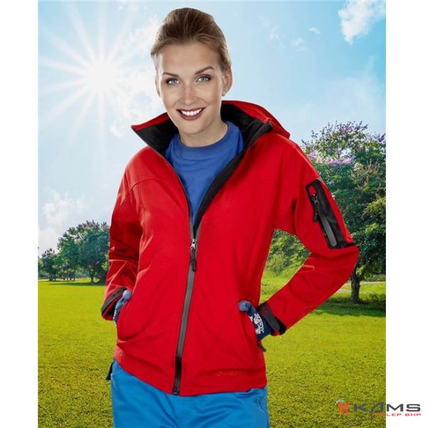 ANIMA H2002/H2004 Ardon - damska kurtka softshell z odpinanym kapturem 2 kolory - XS-3XL.