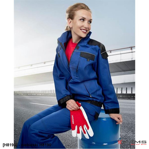 DAMSKA BLUZA ROBOCZA H8190 - ARDON 5 kieszeni, dodatki odblaskowe - 3 kolory 36-64.
