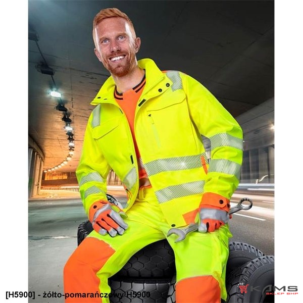 SIGNAL - bluza ostrzegawcza, 35 % bawełna, 65 % poliester, 290 g/m² - 2 kolory - S-3XL.
