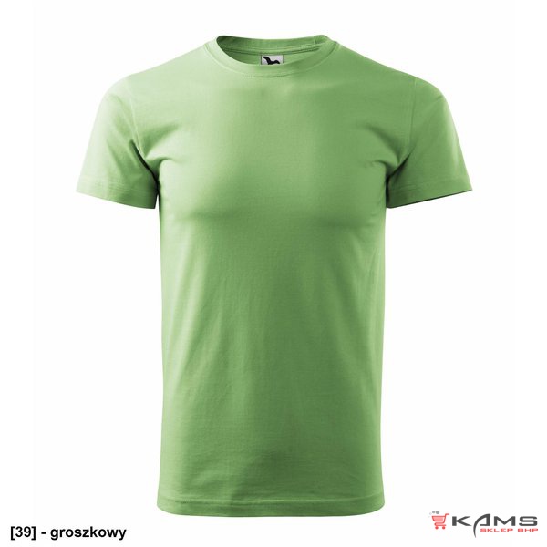 Basic 19X - ADLER - Koszulka męska, 160 g/m², 100% bawełna