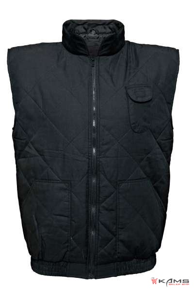 BE-04-001 - ocieplana, pikowana kamizelka z dwiema przednimi kieszeniami - M-3XL.