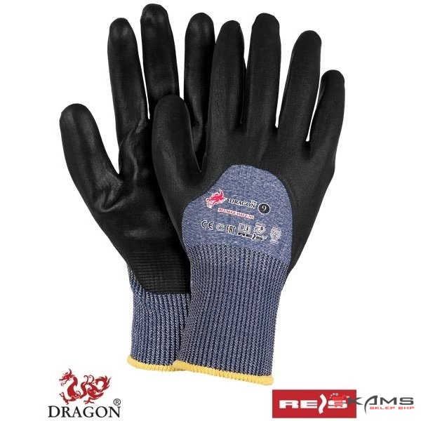BLUMAX-HALF-NI - Rękawice ochronne powlekane nitrylem - 7-10