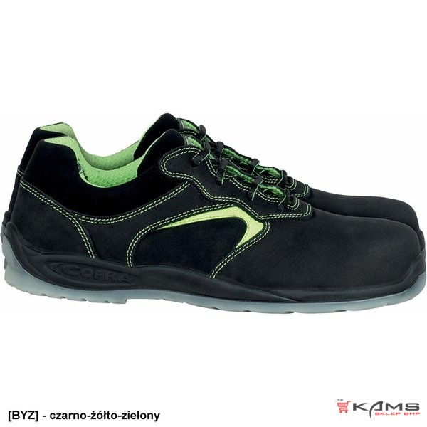 BRC-MENDELEEV S3 CI SRC - półbuty nubuck ze stalowym podnoskiem - 40-46.
