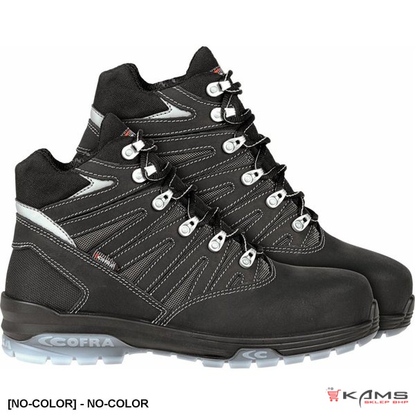 BRC-ROCK S3 COFRA - podwyższone skórzane buty robocze typu trzewik z noskiem - 39-47.
