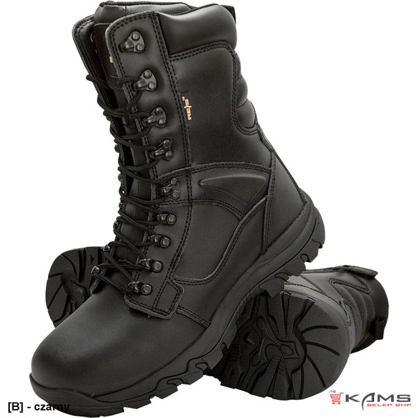 BRPATROL SB FO SRA - Buty bezpieczne skórzane PATROL typu kozak podeszwa antypoślizgowa olejoodporna wykonana z tworzywa EVA oraz gumy - 39-47