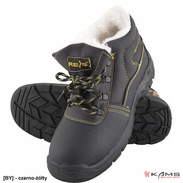 BRYES-TO-S3 - Buty bezpieczne ocieplane zimowe YES - 36-50