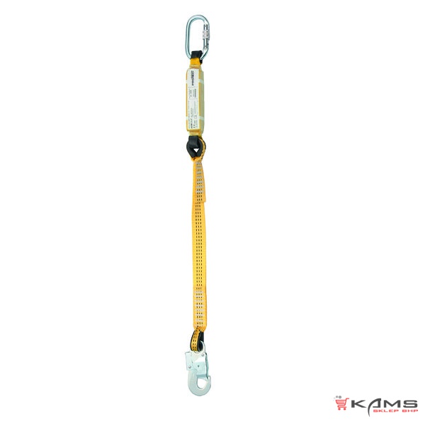 BW230 - amortyzator bezpieczeństwa z linką + zatrzaśniki AZ002/AZ011 - 0,9m/1,5m