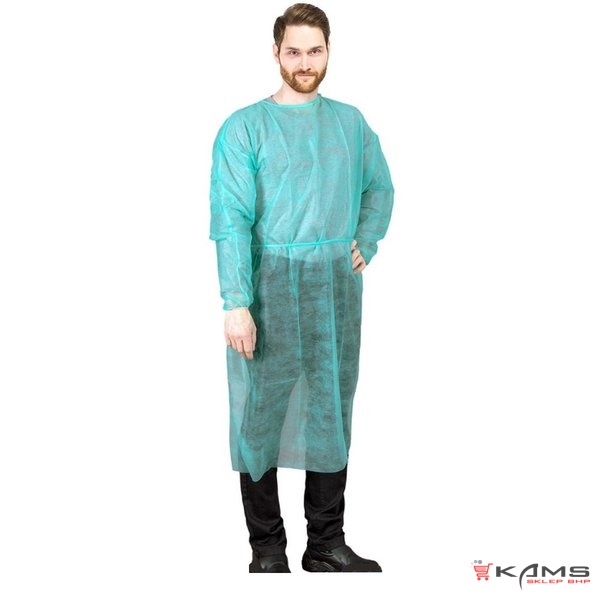 FZ-MED - Fartuch medyczny jednorazowego użytku - niejałowy - L-XL