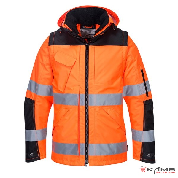 C469 - Kurtka Ostrzegawcza Pro 3 w 1 - 2 kolory - XS-5XL