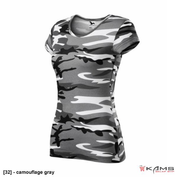 Camo Pure C22 - ADLER - Koszulka damska, 150 g/m², 100% bawełna, 3 kolory - XS-2XL