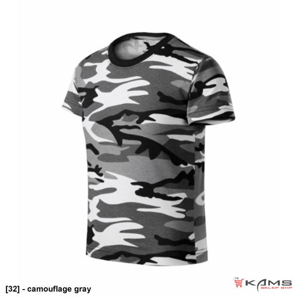 Camouflage 149 - ADLER - Koszulka dziecięca, 160 g/m², 100% bawełna, 3 kolory - 110 cm/4 lata-158 cm/12 lat