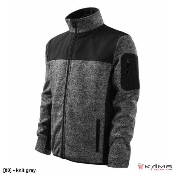 Casual 550 - ADLER - Softshell kurtka męska, 350 g/m², 100% poliester, 2 kolory - S-3XL