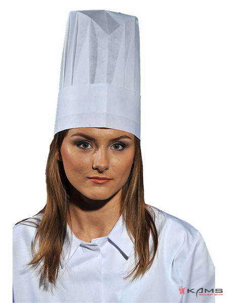 CZCOOK-LONG - CZAPKA KUCHARSKA