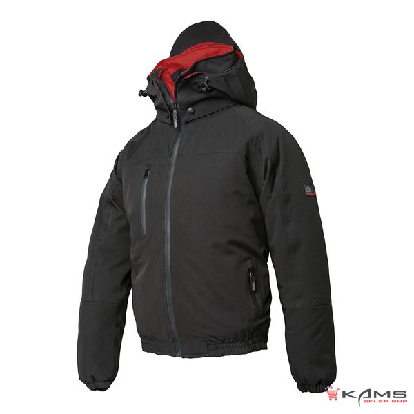 DEER 04523 - Kurtka softshell ocieplana, przeciwdeszczowa i oddychająca, kaptur, 4 kieszenie - S-3XL