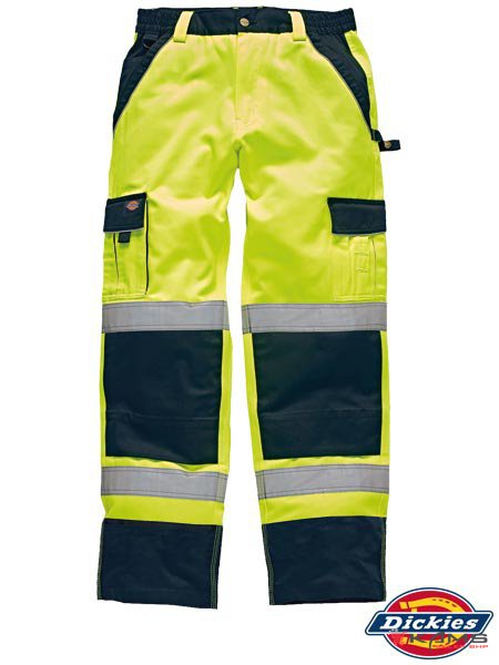 DK-INDUST-T - Spodnie ostrzegawcze Dickies Hi-Vis 2 KOLORY - 46-56.