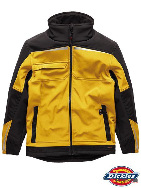 DK-PRO-J - Kurtka softshell Dickies Pro, nieprzemakalność 8000 mm, oddychalność 800 mvp 4 kolory - M-2XL.