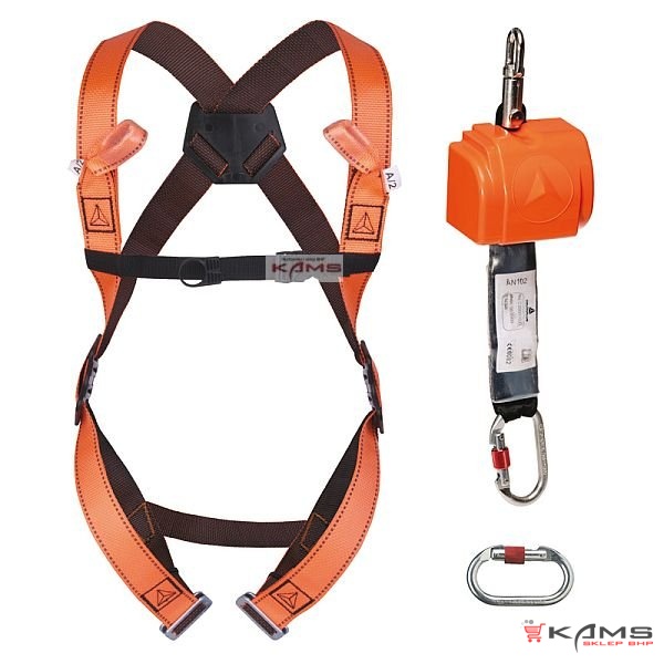 ELARA140 - ZESTAW DO PRACY 'VERTICAL&HORIZONTAL 2,50 M': HAR12+AN102+AM002+1 TORBA - XL/2XL.