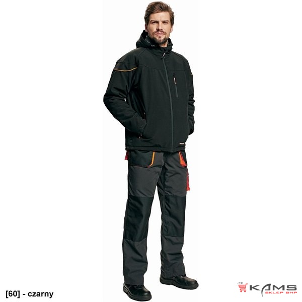 EMERTON SOFTSHELL - kurtka zimowa oddychająca - S-3XL.