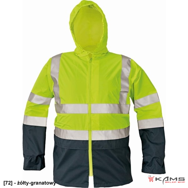 EPPING - kurtka HI-VIS bez podszewki z taśmami odblaskowymi - 2 kolory - S-3XL.
