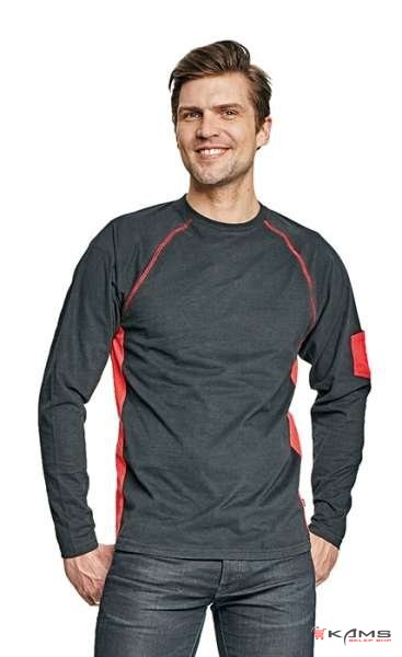 FAXE KOSZULKA LONG SLEEVE - męski, wysokogatunkowy T-shirt z długimi rękawami 100% bawełna - XS-4XL.
