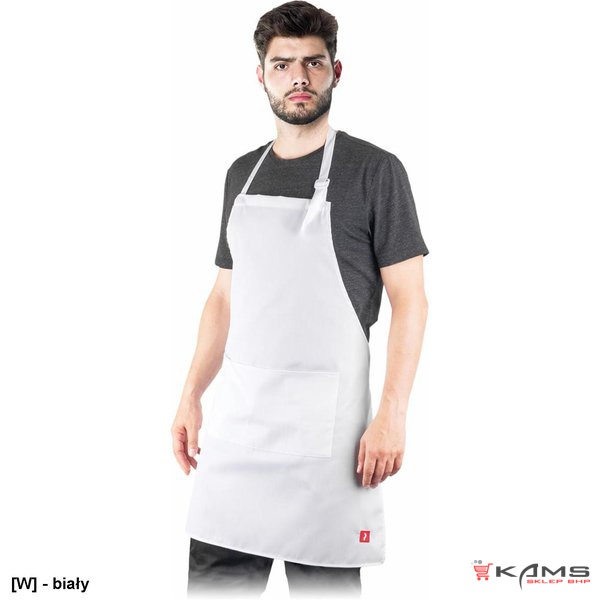 FDIN - Fartuch przedni, 80% poliester, 20% bawełna gramatura: 180g/m² - 2 kolory - 70x80