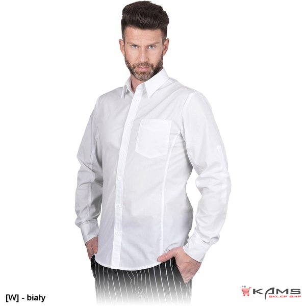 FESTIVO-M - Koszula z długim rękawem, męska, , 65% poliester, 35% bawełna gramatura 200 g/m² - S-3XL