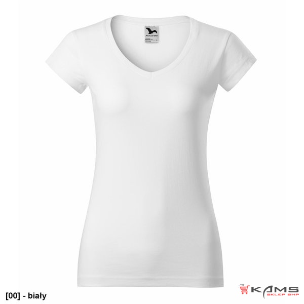 Fit V-neck 162 - ADLER - Koszulka damska, 180 g/m², 13 kolorów - XS-2XL