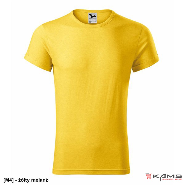 Fusion 163 - ADLER - Koszulka męska, 160 g/m², 65% poliester, 35% bawełna, 8 kolorów - S-3XL