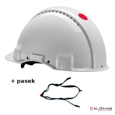 HEŁM G3000 SOLARIS (PELTOR) - hełm z pokrętłem + 3 punktowy pasek - 7 kolorów.