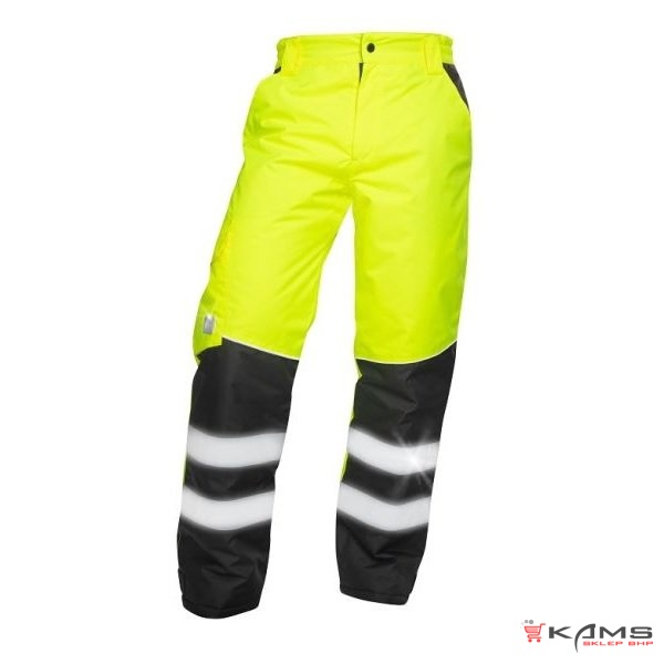 HOWARD - nieprzemakalne spodnie hi-viz z elementami odblaskowymi, 100 % poliester - 2 kolory - S-5XL.