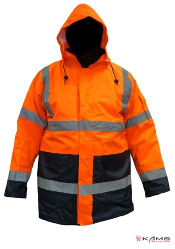 JOWISZ - ocieplana kurtka z fluorescencyjnego materiału 2 kolory - S-3XL.