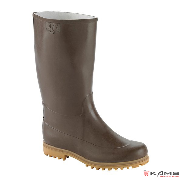 Kalosz 268100 - naturalna guma, but typu Wellington ze wzmacnianą żółtą podeszwą - 39-47