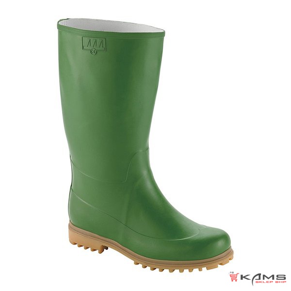 Kalosz 268105 - naturalna guma, but typu Wellington zw wzmacnianą żółtą podeszwą - 39-47