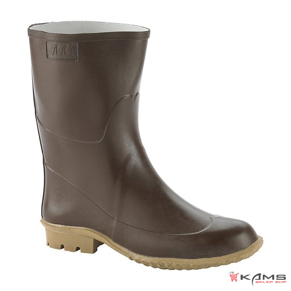 Kalosz 268480 - naturalna guma, do wysokości łydki, kalandrowaną podeszwa - 36-42