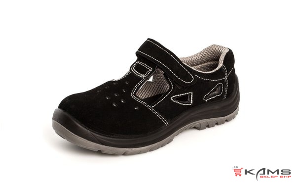KAMARI S1 SRC - Sandały ochronne ze skóry welurowej z metalowym podnoskiem - 36-47