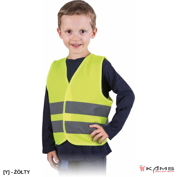 KOS-KINDER - Kamizelka ostrzegawcza dla dzieci - S-M