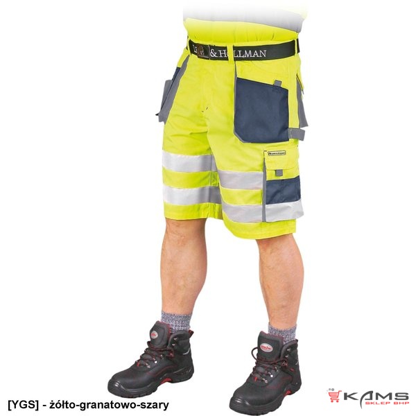 LH-FMNX-TS - Spodnie ochronne do pasa FORMEN z krótkimi nogawkami - 6 kolorów - S-3XL