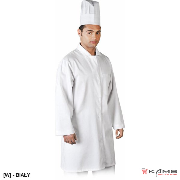 LH-FOOD_CME - Fartuch ochronny męski, 65% poliester, 35% bawełna gramatura 210 g/m² - M-3XL