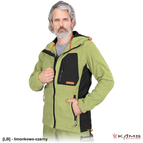 LH-NA-P - Bluza polarowa NEW AGE z kapturem - 8 kolorów - S-3XL