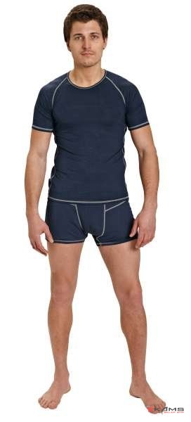 LION podkoszulek - męski, krótki rękaw z wydłużanym tyłem, włókno: 70%, Tencel 30%, (wersja letnia) - 2 kolory - M/L, XL/2XL, 3XL/4XL.