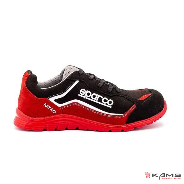 SPARCO NITRO S3 SRC - Półbut, kompozytowy podnoskek, podeszwa antypoślizgowa odporna na oleje - 38-48.