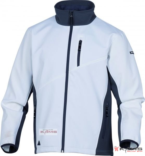 LULEA - bluza nieprzemakalna, oddychająca bało-czarna - S-3XL.