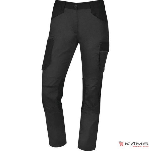 M2PA3F - spodnie damskie robocze z poliestru i bawełny, gumka w talii po bokach, 7 kieszeni, 65% poliester, 35% bawełna, 245 g/m² - XS-3XL