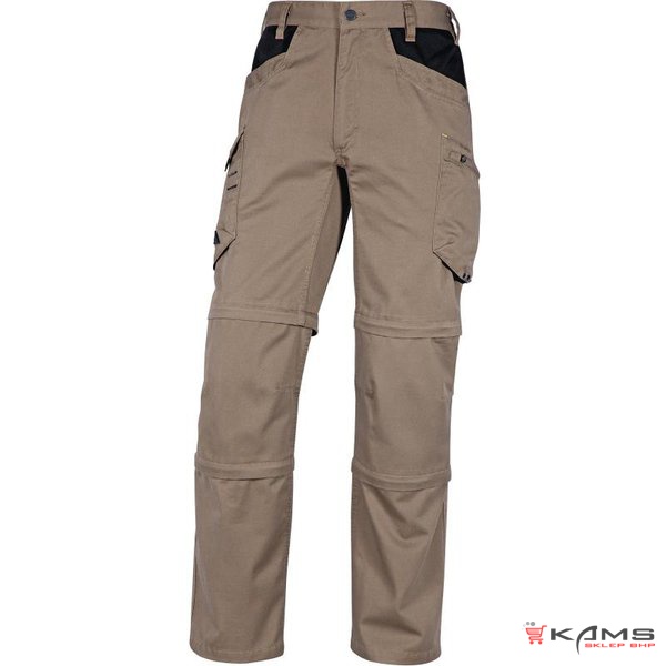 M5SPA - spodnie robocze 3 w 1, stone washed, gumka w talii i po bokach, 8 kieszeni, 1 na miarkę - S-3XL.