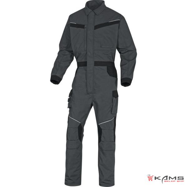 MCCO2 MACH2 - mocny kombinezon roboczy z odblaskami, 65% poliester, 35% bawełna Ripstop - S-3XL.