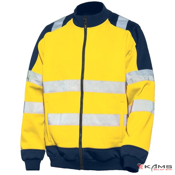 MIRROR 04827 - Dwukolorowa bluza odblaskowa, 25% bawełna, 75% poliester, 280 g/m², 2 kolory - S-3XL